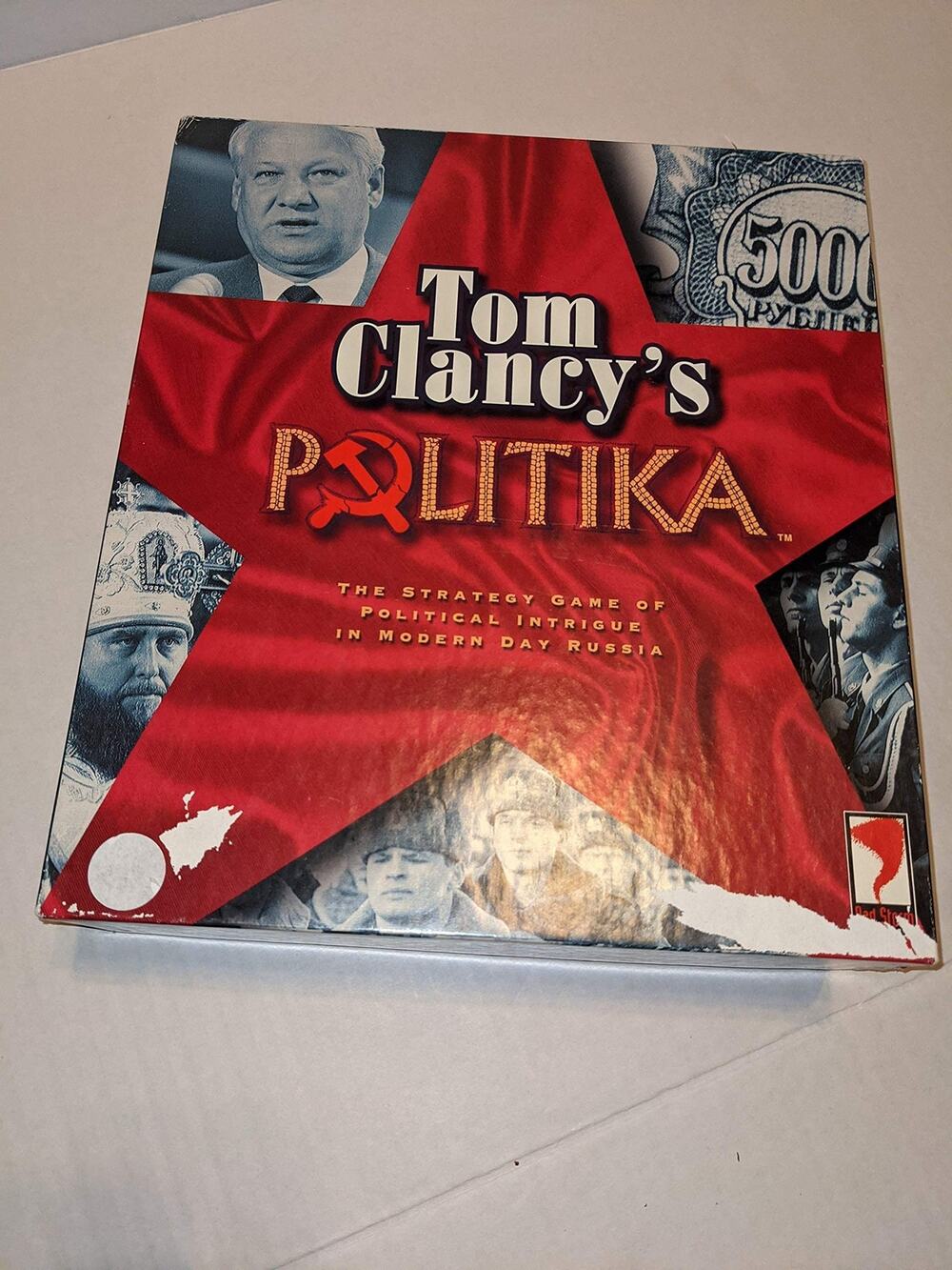 Vtg 1997 Red Storm Entertainment Tom Clancy's Politika Game Political Intrigue